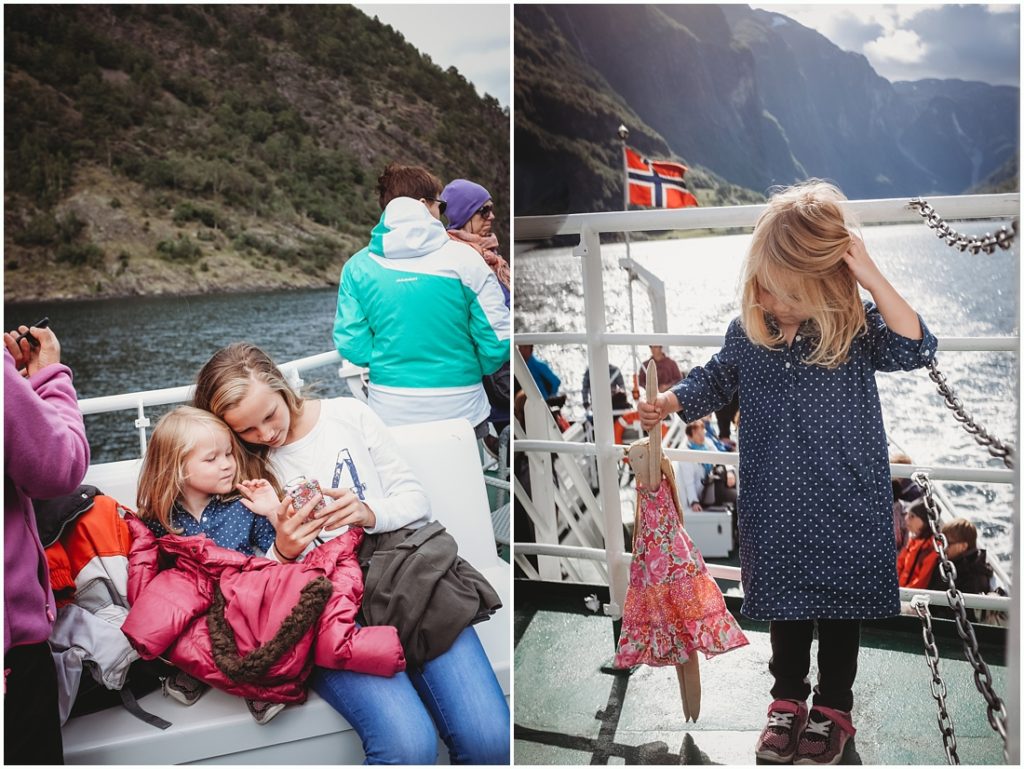 Ella & Tutu near Flam in Norway. Photo by Laura Mares, Pittsburgh Child Photographer.
