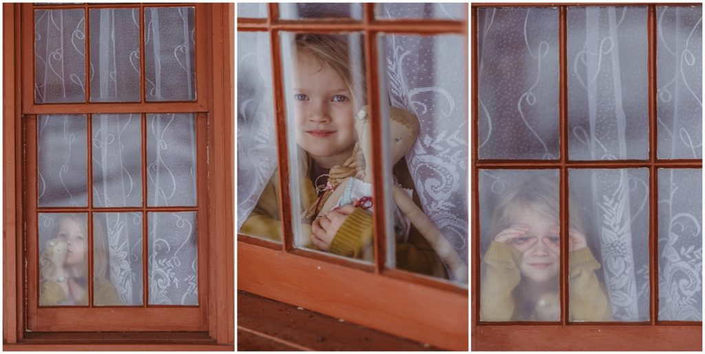 A girl looking out a window. Photo by Laura Mares, Pittsburgh Lifestyle Photographer