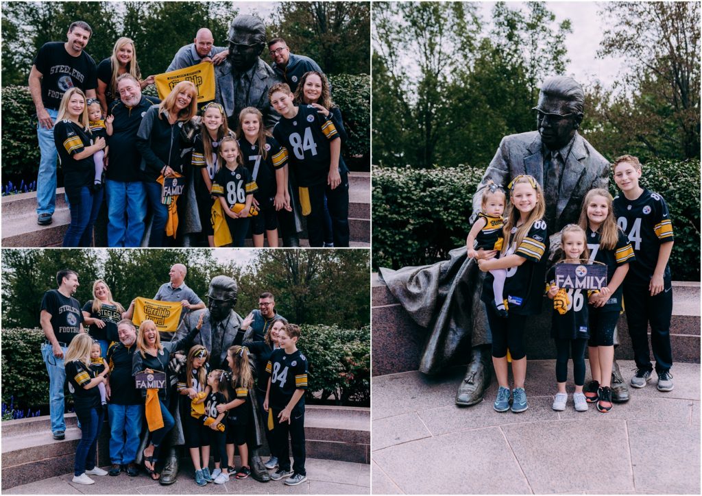 behind the scenes tour of heinz field. photos by Laura Mares Photography, Pittsburgh Photographer.