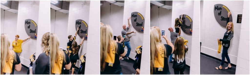 behind the scenes tour of heinz field. photos by Laura Mares Photography, Pittsburgh Photographer.