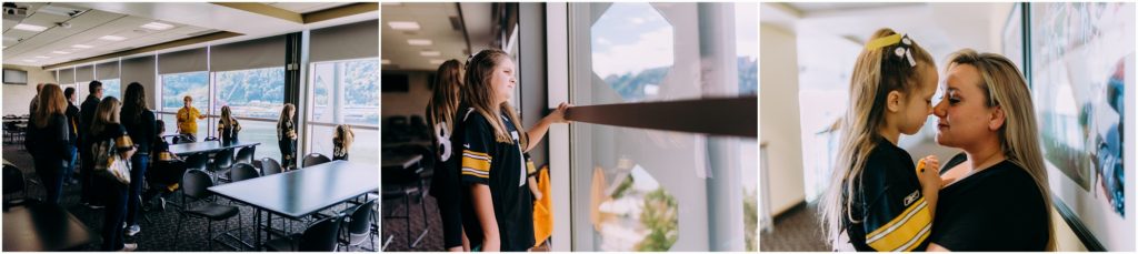 behind the scenes tour of heinz field. photos by Laura Mares Photography, Pittsburgh Photographer.