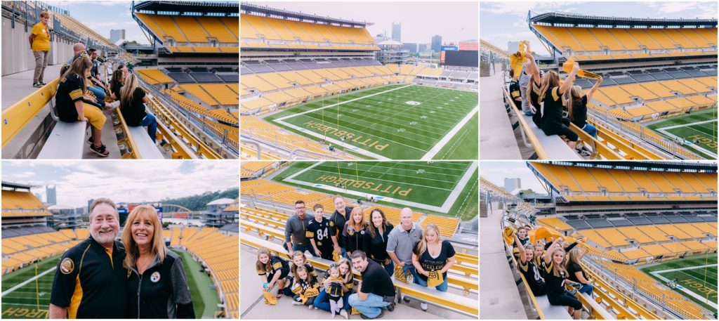 behind the scenes tour of heinz field. photos by Laura Mares Photography, Pittsburgh Photographer.