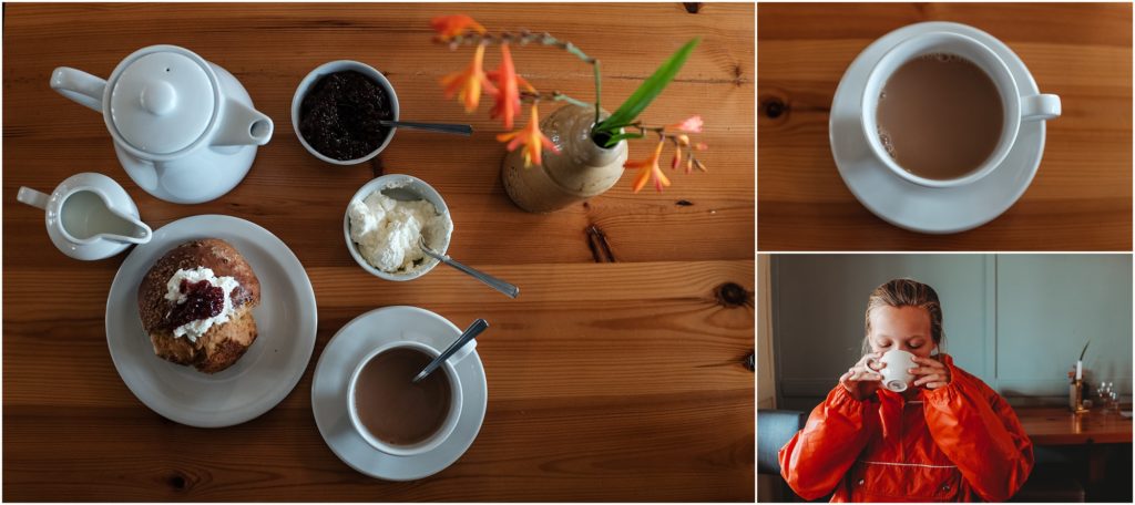 Enjoying a tea on the Isle of Mull. Photo by Pittsburgh Lifestyle Photographer, Laura Mares Photography.