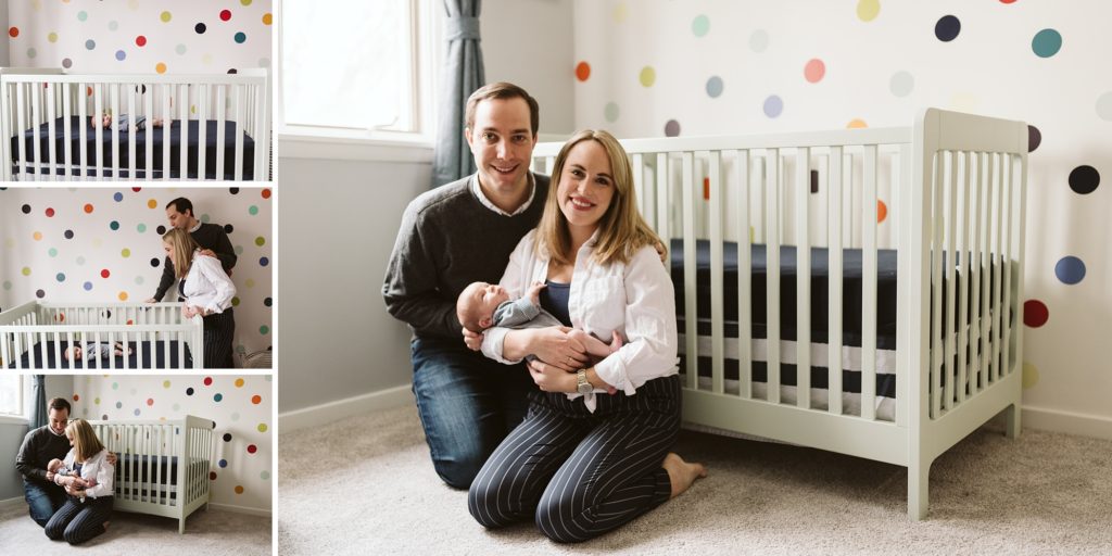 Newborn portraits. Pittsburgh Newborn Lifestyle Photographer, Laura Mares Photography.