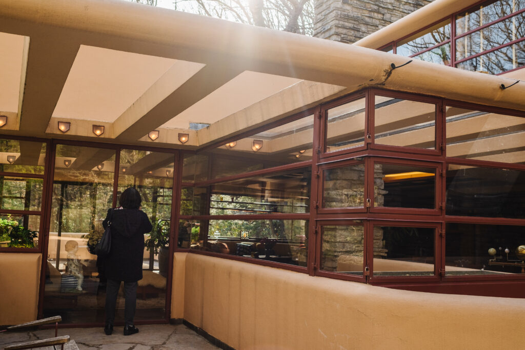 Frank Lloyd Wright's Fallingwater near Pittsburgh, PA