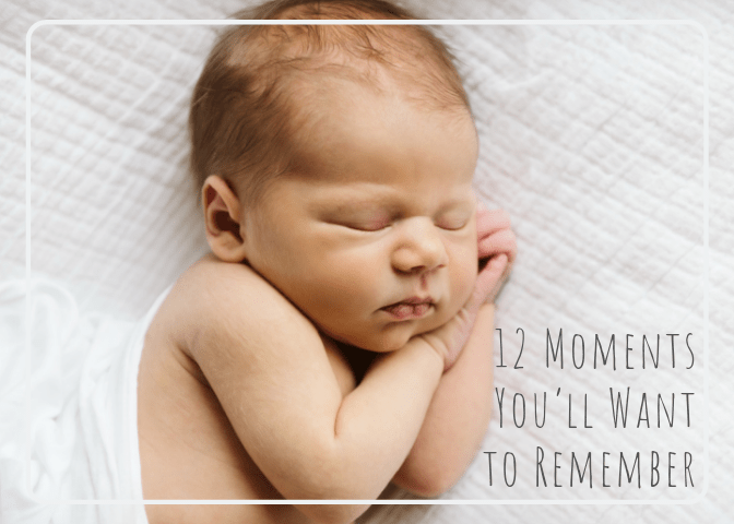 Read more about the article 12 Moments You’ll Want to Remember From Your Baby’s 1st Year – Pittsburgh Newborn Photographer