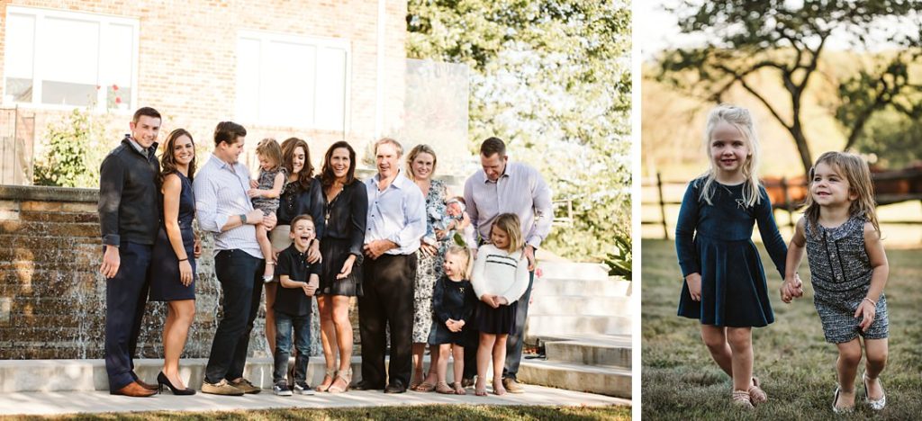 Portraits of a family. Photo by Laura Mares Photography, Pittsburgh Family Photographer.