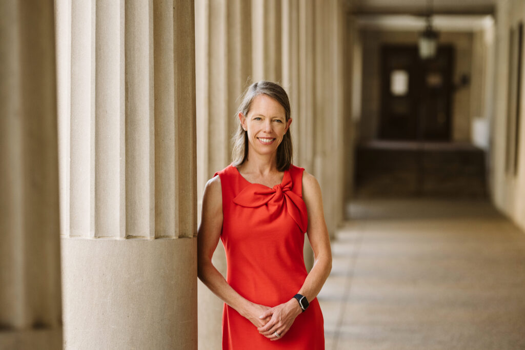 outdoor personal branding portrait of a business woman in Pittsburgh, PA