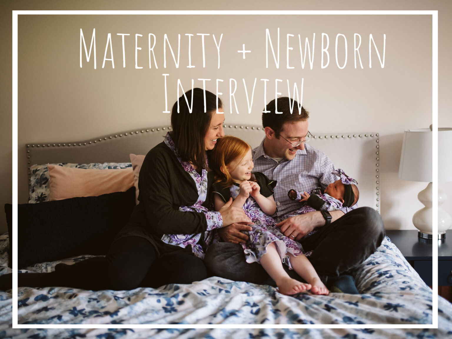 Maternity + Newborn Lifestyle Interview | PIttsburgh Lifestyle Photographer