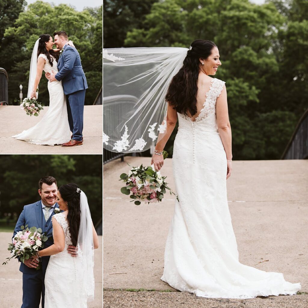 Creative Bridal Portraits Allegheny Commons, Pittsburgh