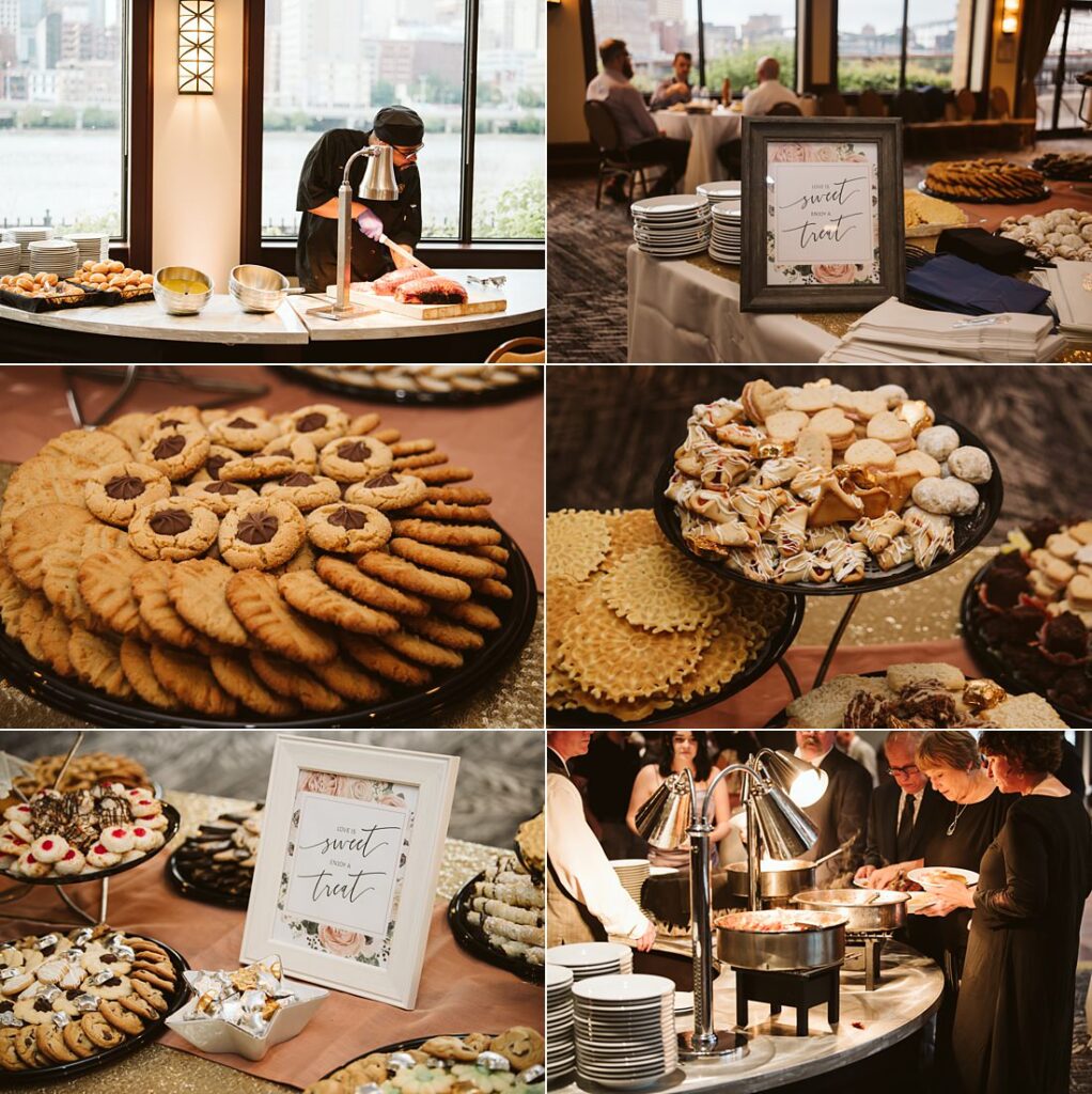Pittsburgh Cookie Tables from a Pittsburgh Wedding