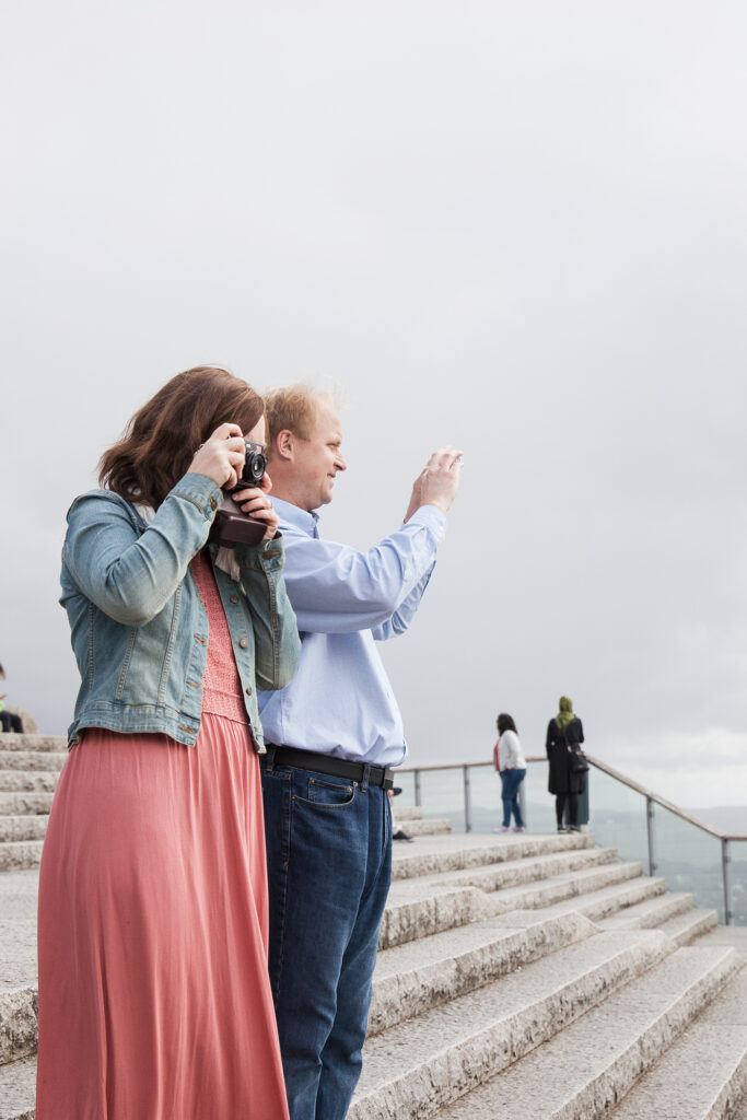 Laura and Paul Mares in Bergen.