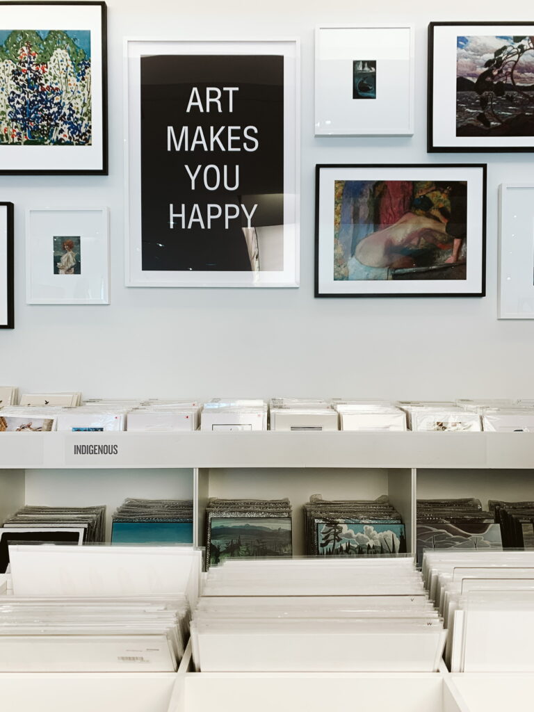 gift shop in Art Gallery of Toronto