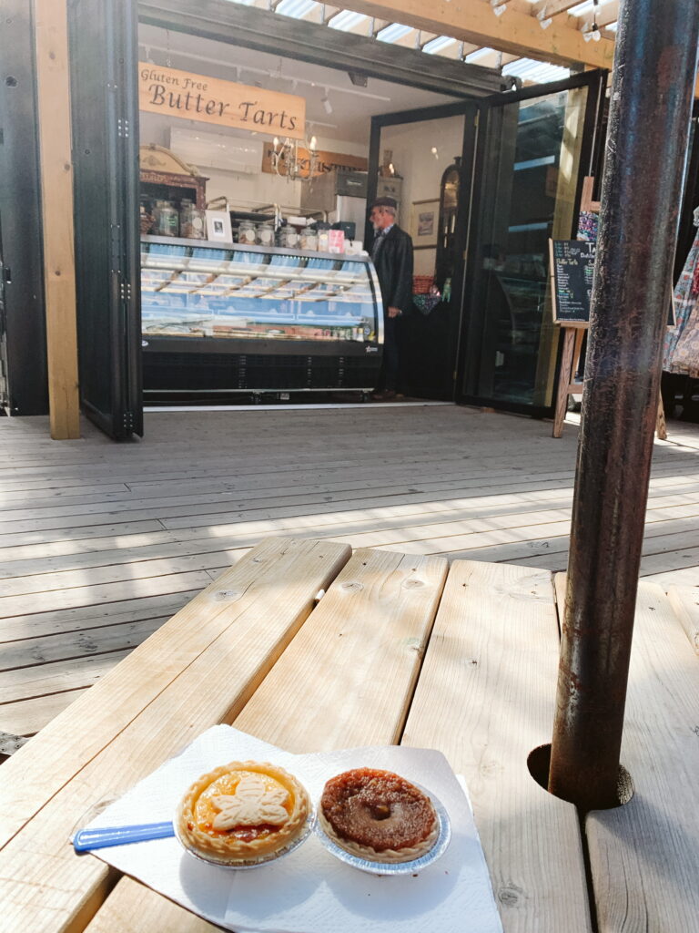 Traditional butter tarts from Tartistry in Toronto's Distillery District
