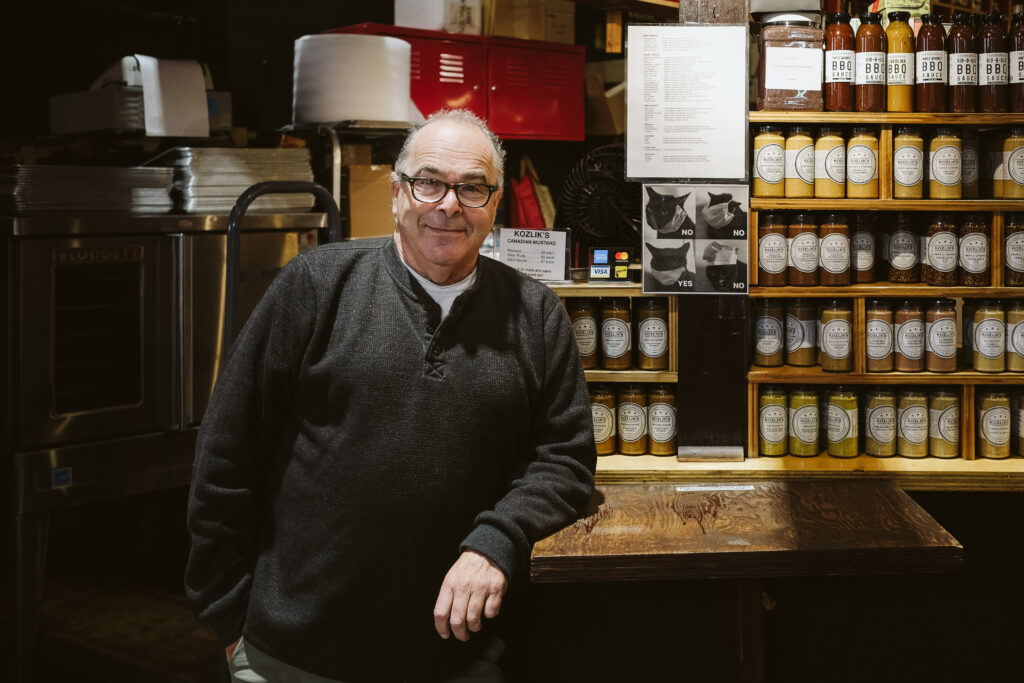 Canada's famous Kozlik's mustard: the best maple mustard in the world in Toronto's St. Lawrence Market