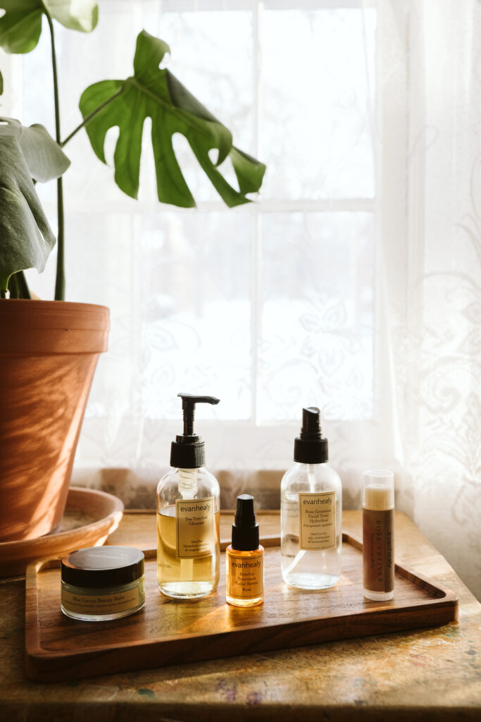 Organic skincare, Evan Healy