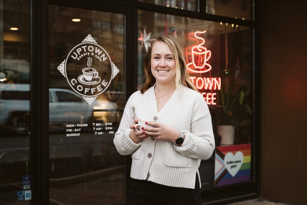 Branding shoot with Uptown Coffee in Mt. Lebanon