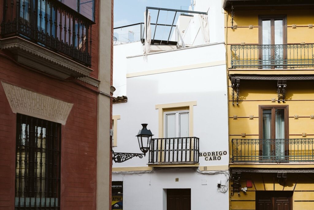 Barrio Santa Cruz street, Seville, Spain