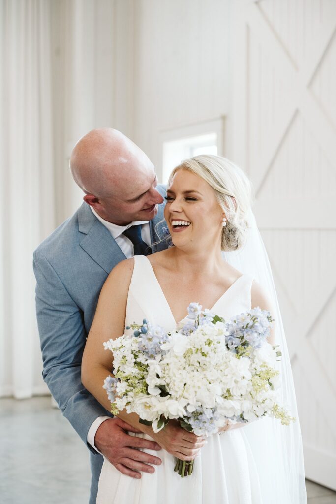 Grayson House wedding bride and groom