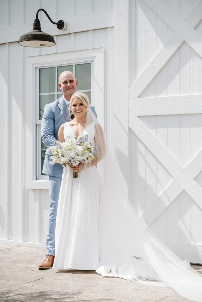 Grayson House wedding bride and groom