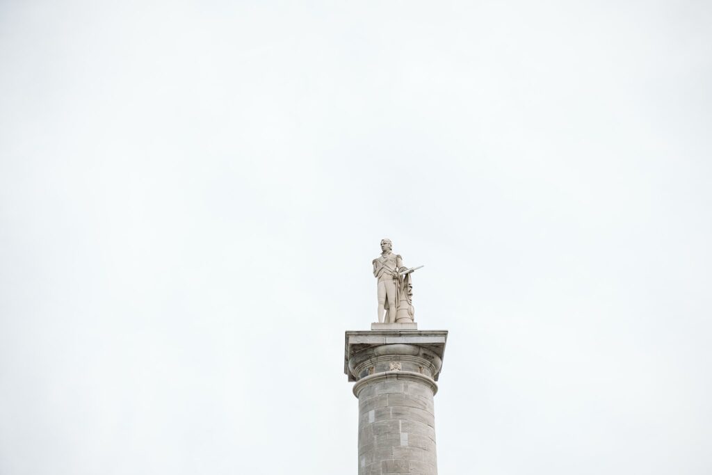 statue in Montreal, Canada