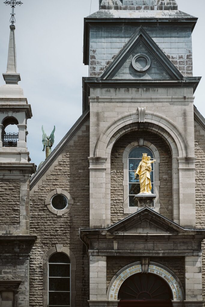 The fisherman's chapel in Montreal, Canada