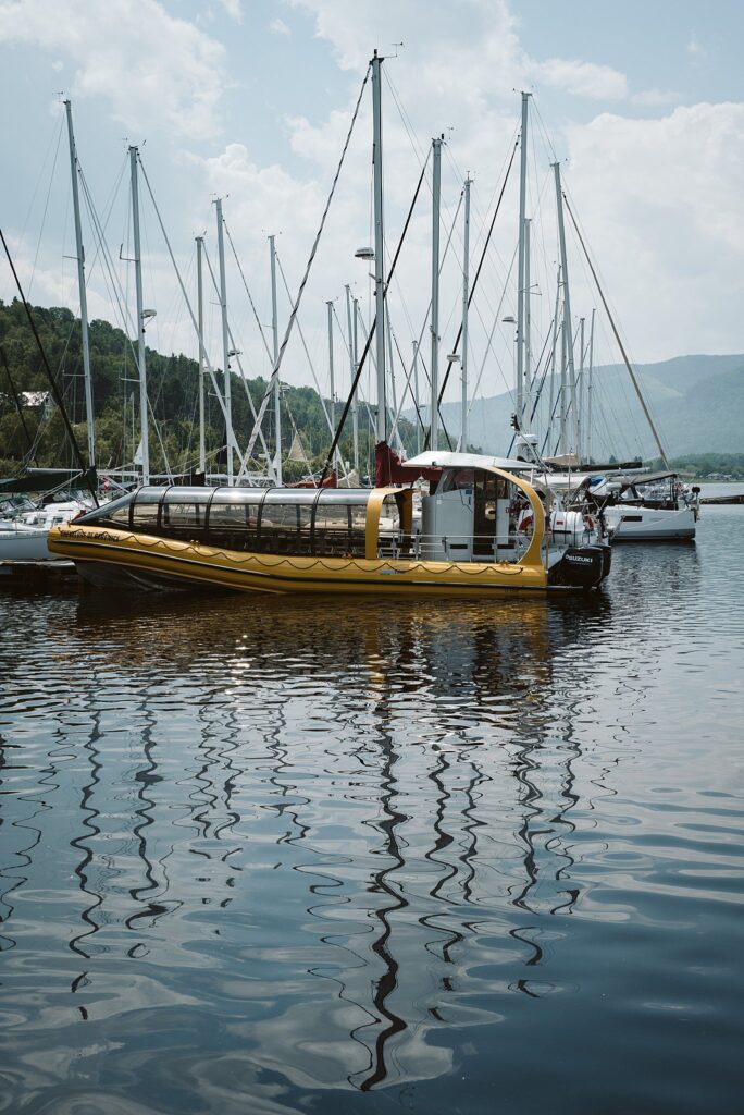 boats in Sagnuenay, Canada