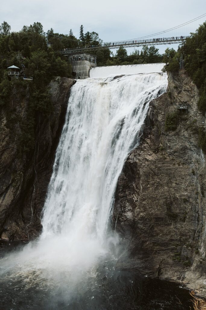 Montmorency falls, Quebec Canada