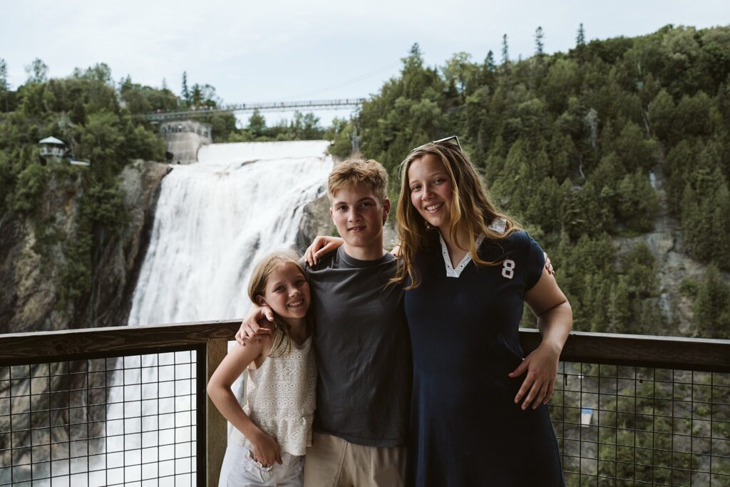 Montmorency falls, Quebec Canada