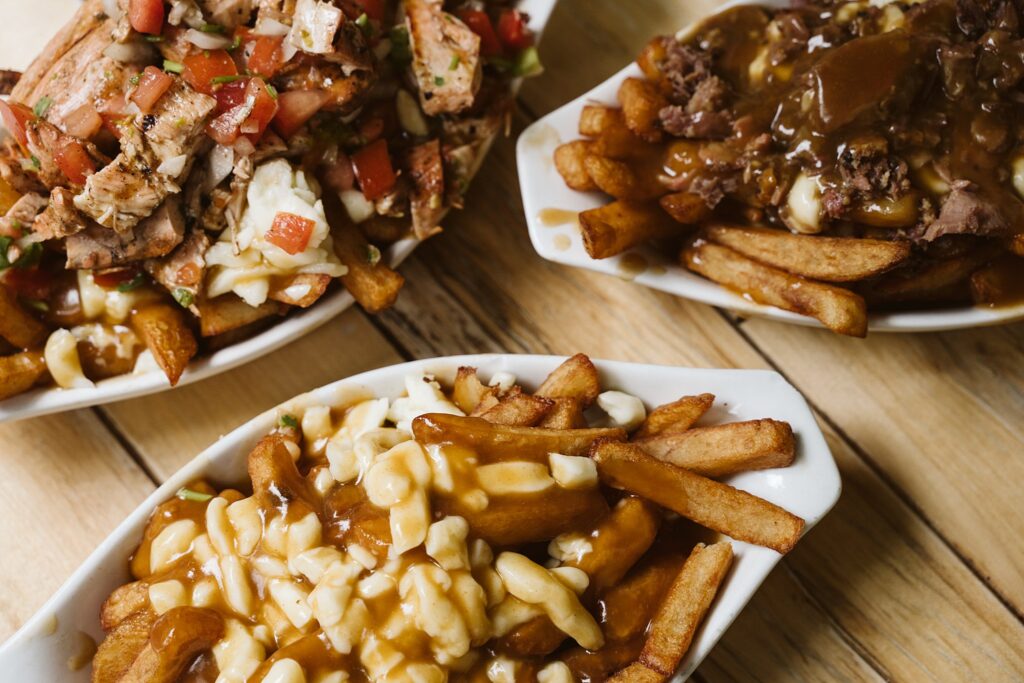 poutine in Montreal, Canada