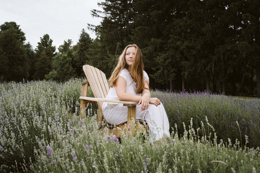 lavender field, Quebec Canada