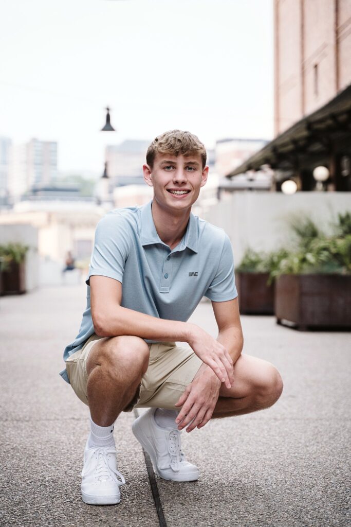 portrait of senior guy, Pittsburgh, PA