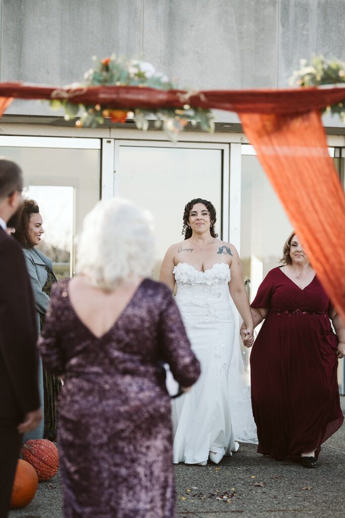 Bride on Wedding Day at West End Overlook, Pittsburgh