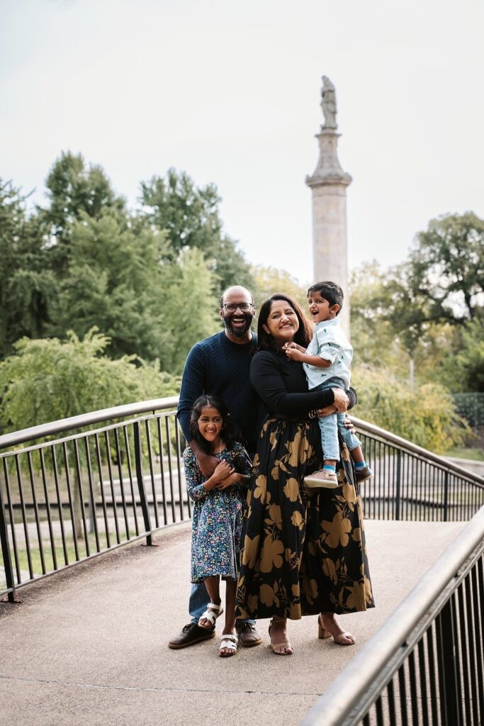 natural family portrait captured in Pittsburgh, PA