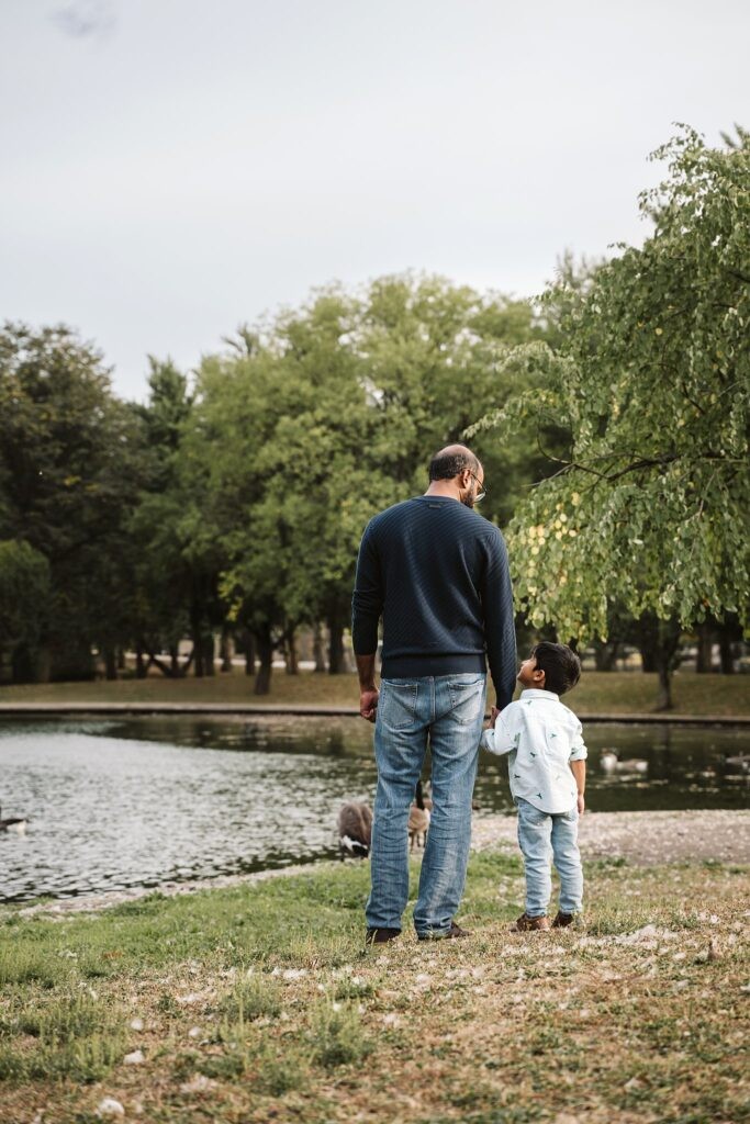 father and son photographs