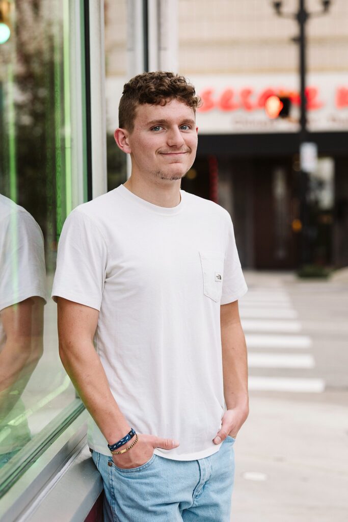 individual portrait of child from family session in Mt. Lebanon, PA