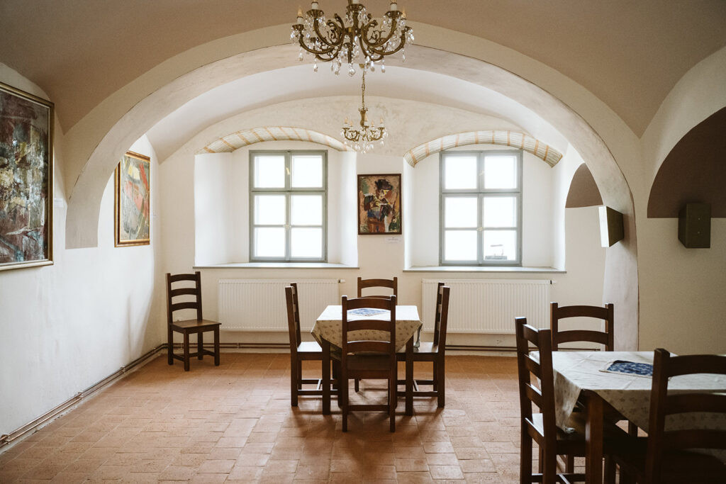 interior czech fortress