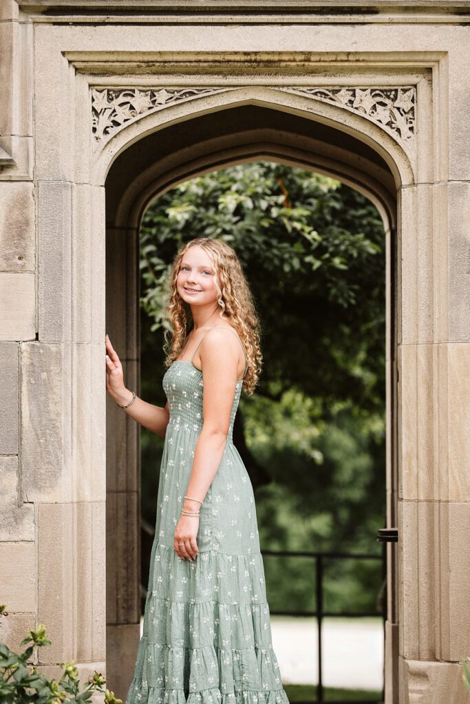 senior girl hardwood acres