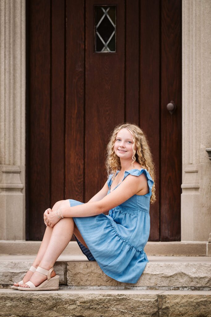 senior girl hardwood acres