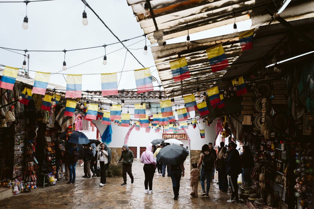 market in colombia