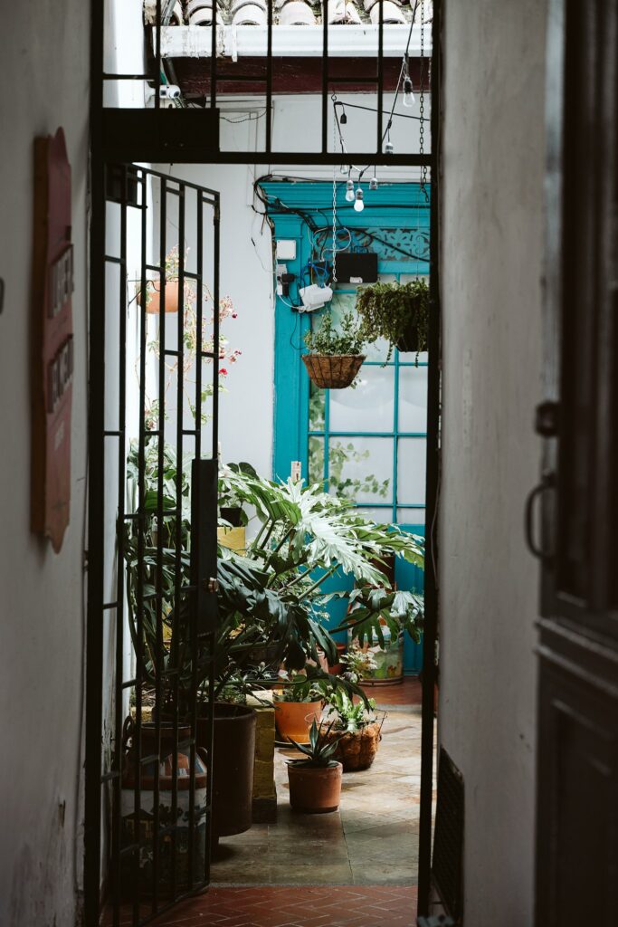 view of patio in bogota