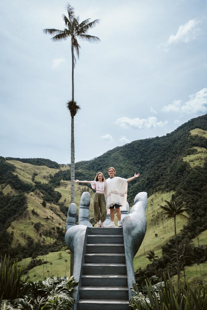 hand of cocora valley