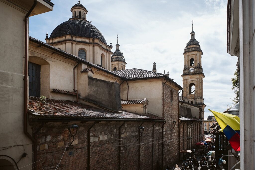 view of cathedral in bogota